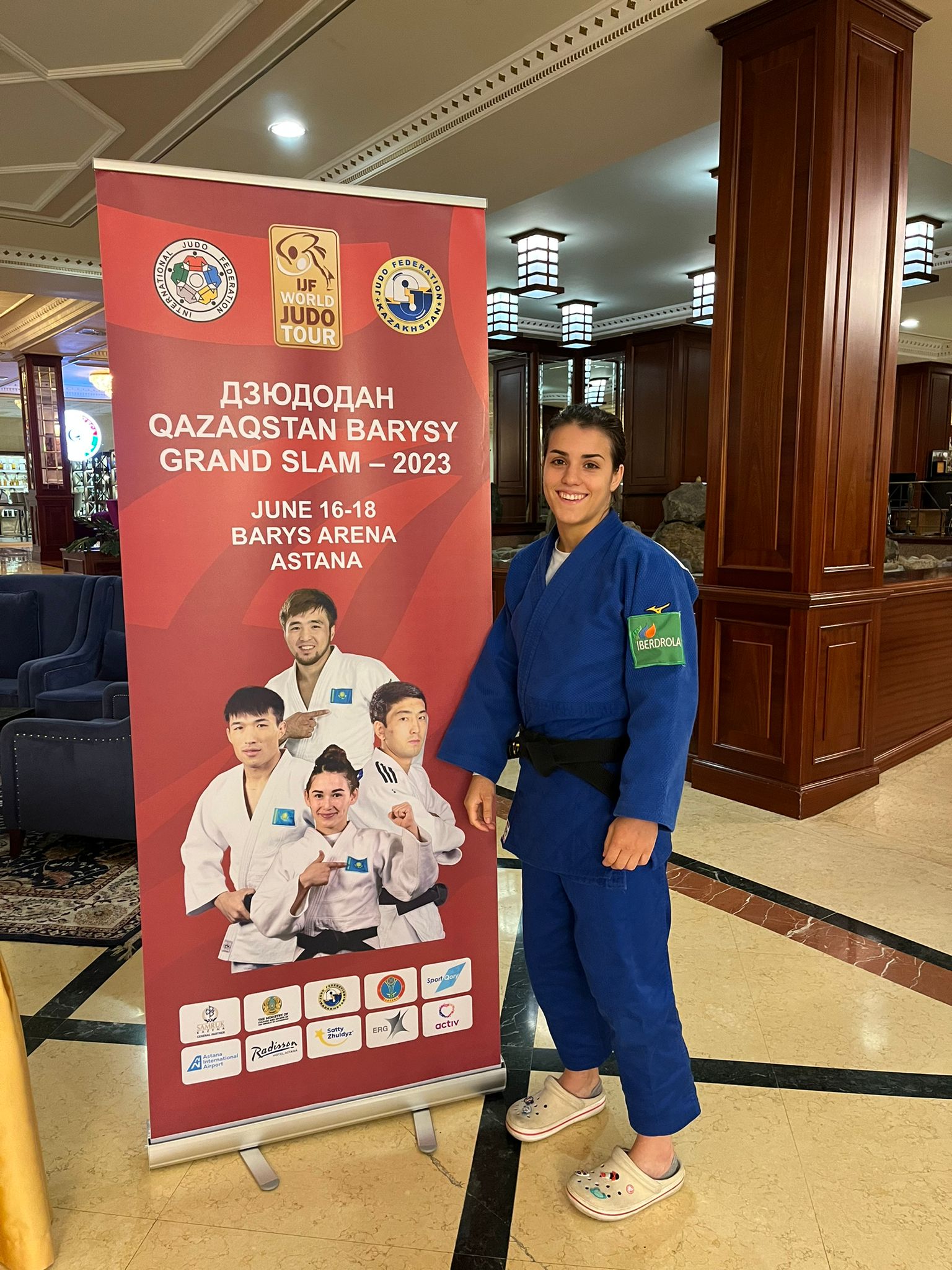 Ariane Toro en el Grand Slam de Kazajistan. 16-06-23